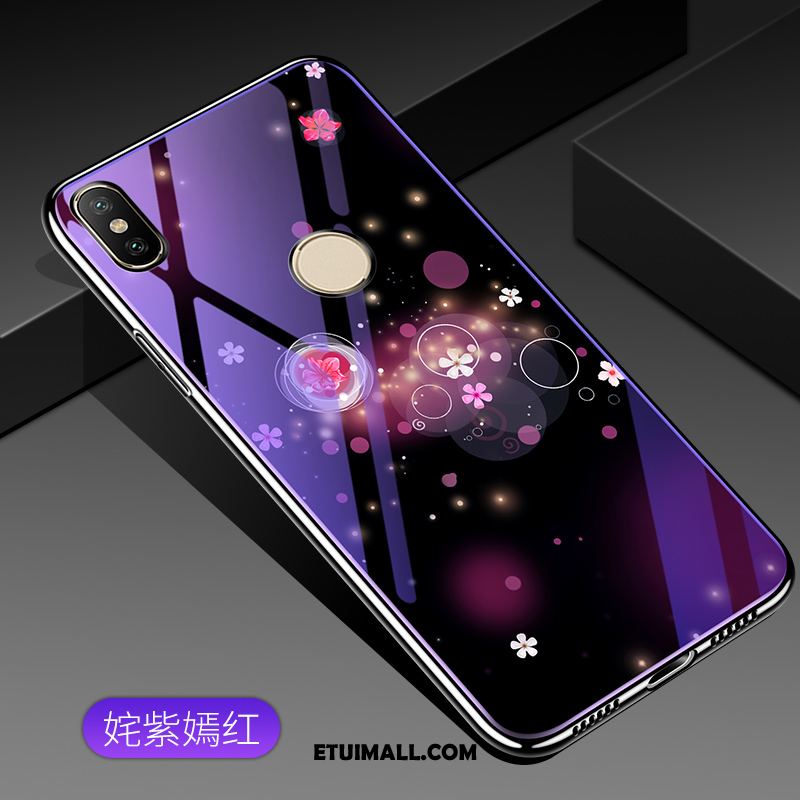 Etui Xiaomi Mi 8 Purpurowy Anti-fall All Inclusive Mały Miękki Futerał Sklep