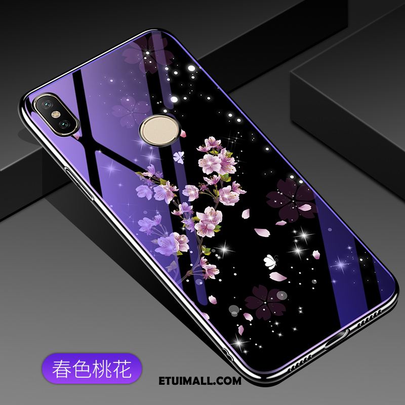 Etui Xiaomi Mi 8 Purpurowy Anti-fall All Inclusive Mały Miękki Futerał Sklep