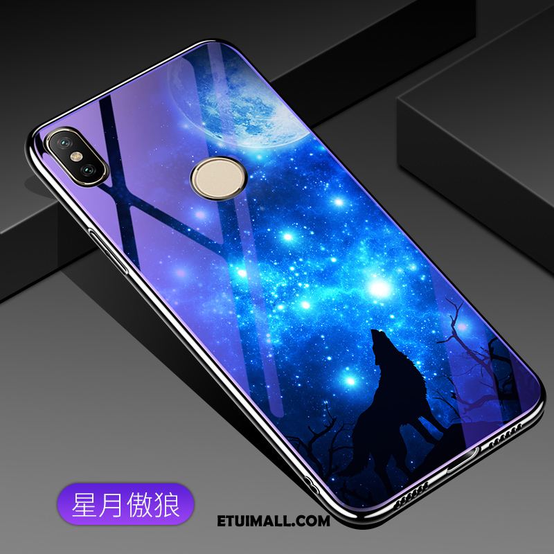 Etui Xiaomi Mi 8 Purpurowy Anti-fall All Inclusive Mały Miękki Futerał Sklep