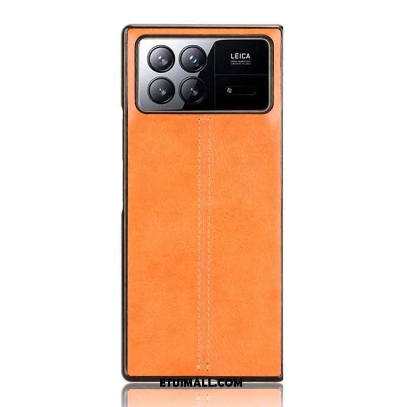 Etui Xiaomi Mix Fold 3 Efekt Skóry W Stylu Retro Etui Ochronne