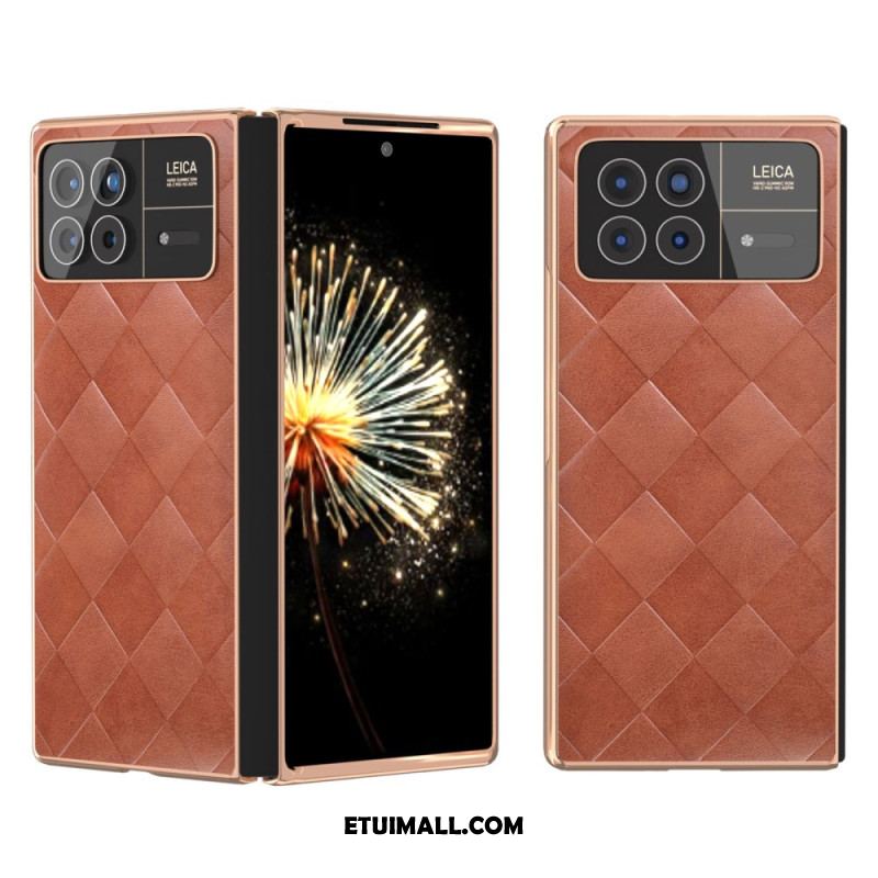 Etui Xiaomi Mix Fold 3 Tkany Wzór