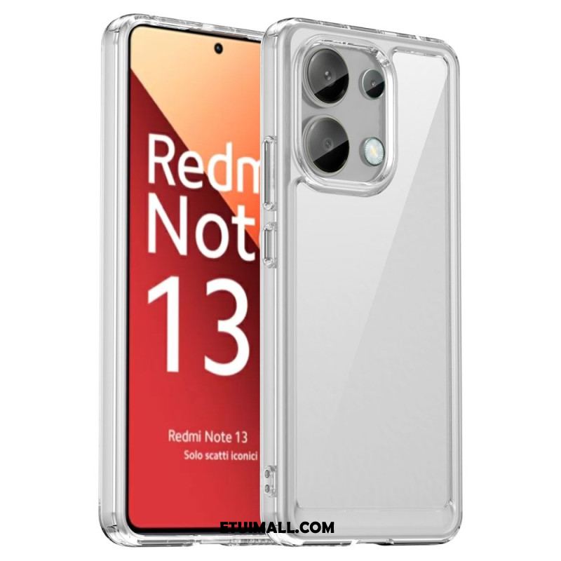 Etui Xiaomi Redmi Note 13 4g Hybrydowe Kolorowe Krawędzie Etui Ochronne