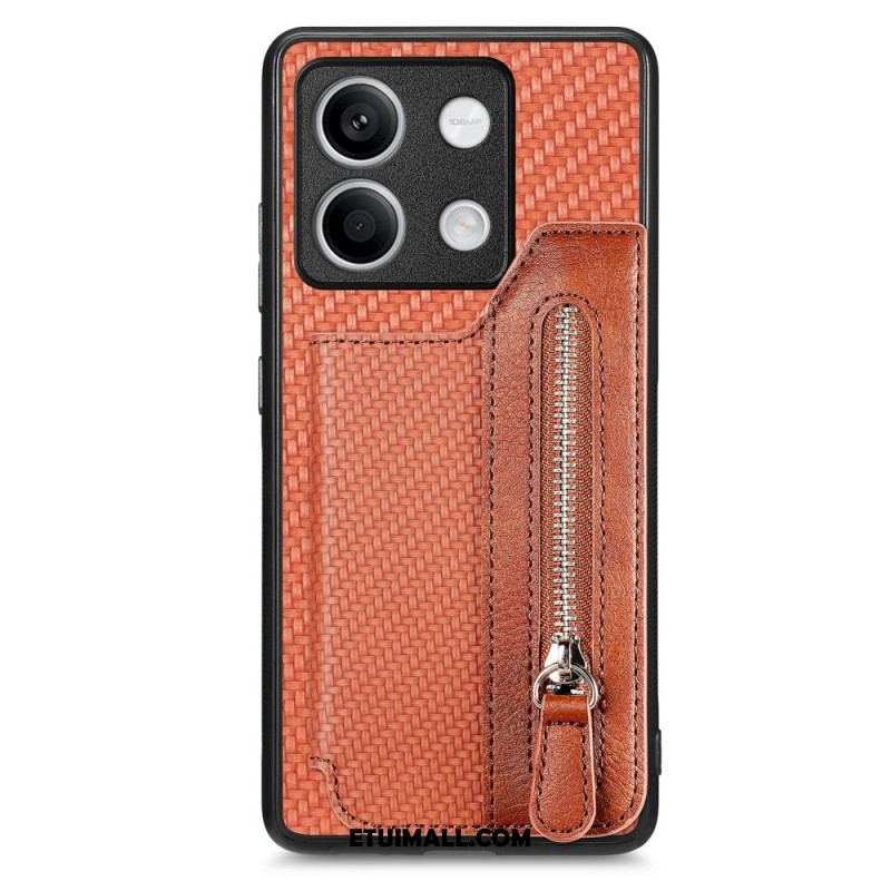 Etui Xiaomi Redmi Note 13 4g Portmonetka Z Włókna Węglowego