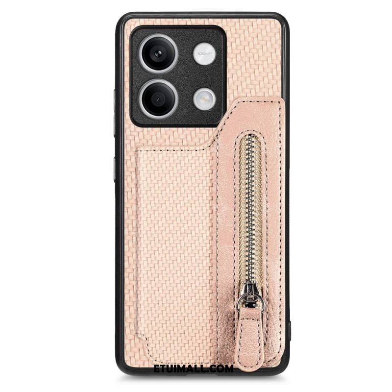 Etui Xiaomi Redmi Note 13 4g Portmonetka Z Włókna Węglowego