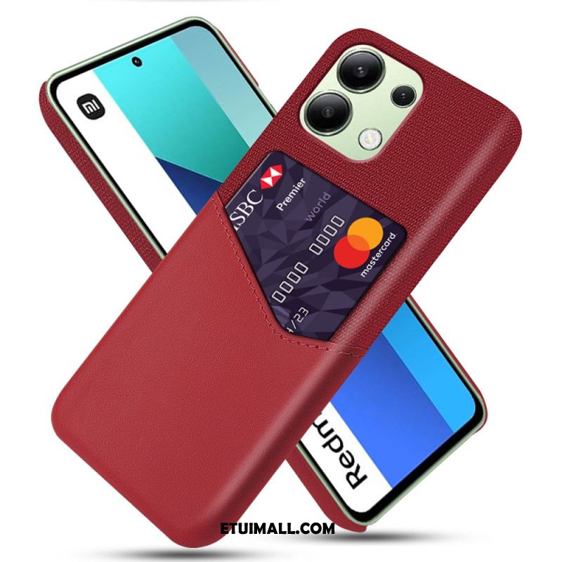 Etui Xiaomi Redmi Note 13 4g Posiadacz Karty