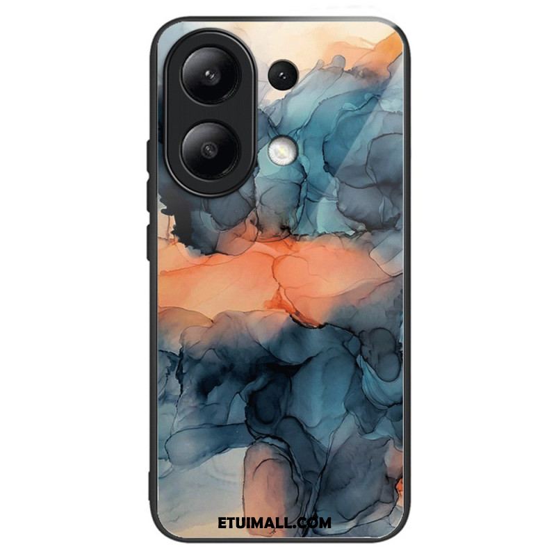 Etui Xiaomi Redmi Note 13 4g Szkło Hartowane Z Wzorem Marmuru