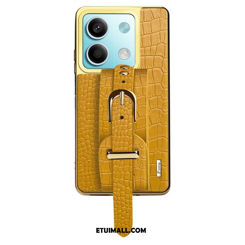 Etui Xiaomi Redmi Note 13 5g Projekt Bransoletki I Tekstura Krokodyla Etui Ochronne