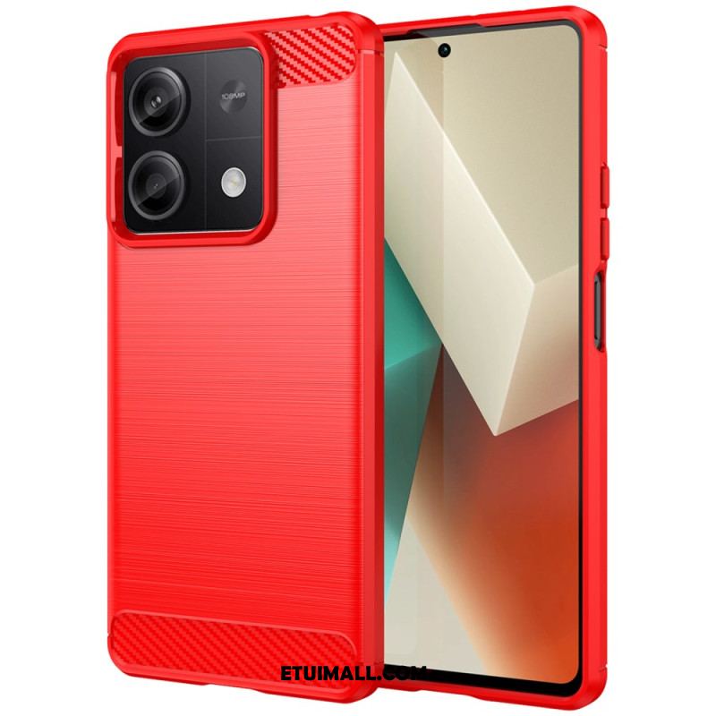 Etui Xiaomi Redmi Note 13 5g Szczotkowane Włókno Węglowe Etui Ochronne