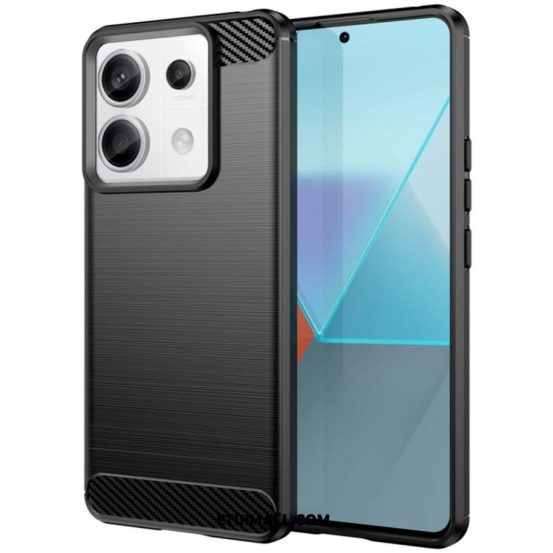 Etui Xiaomi Redmi Note 13 Pro 5g Tekstura Włókna Węglowego Etui Ochronne