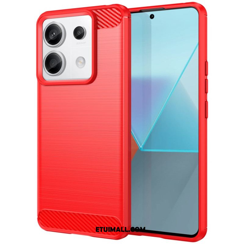 Etui Xiaomi Redmi Note 13 Pro 5g Tekstura Włókna Węglowego Etui Ochronne