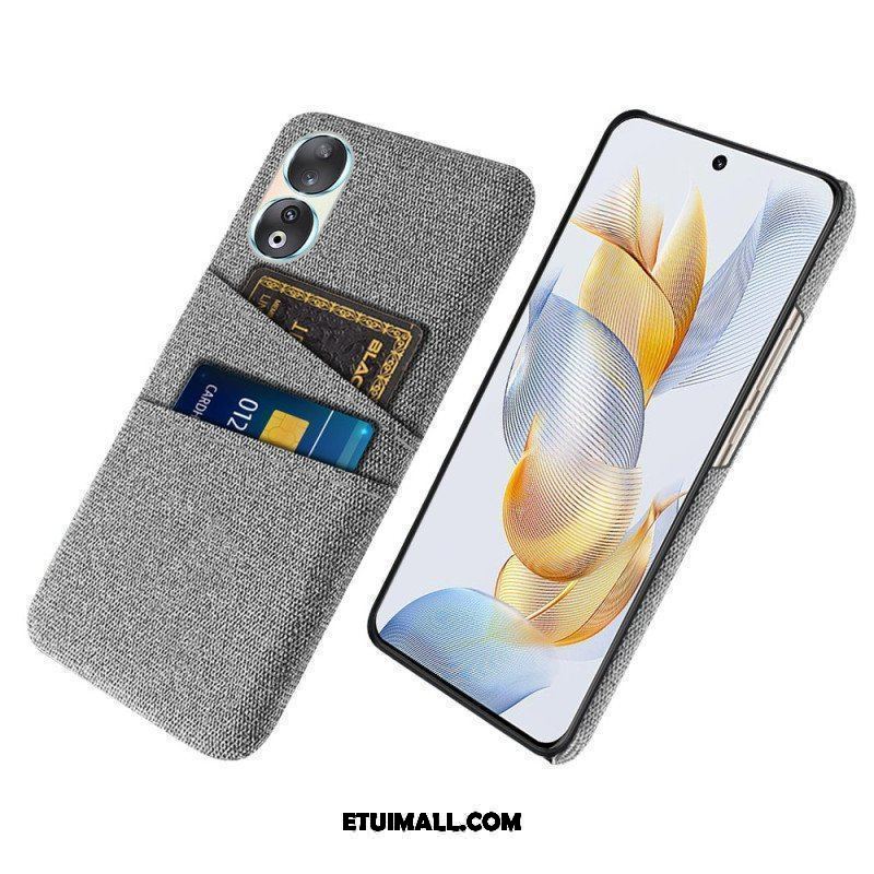 Etui do Honor 90 Materiałowe Etui Na Karty