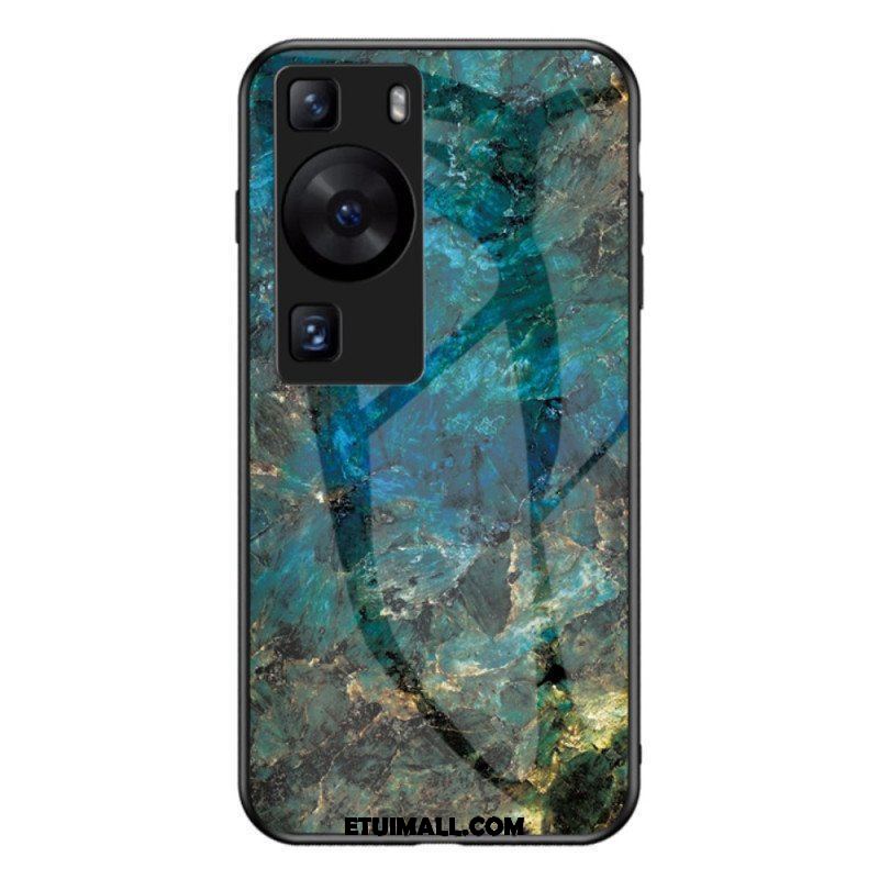 Etui do Huawei P60 Pro Marmurowe Szkło Hartowane