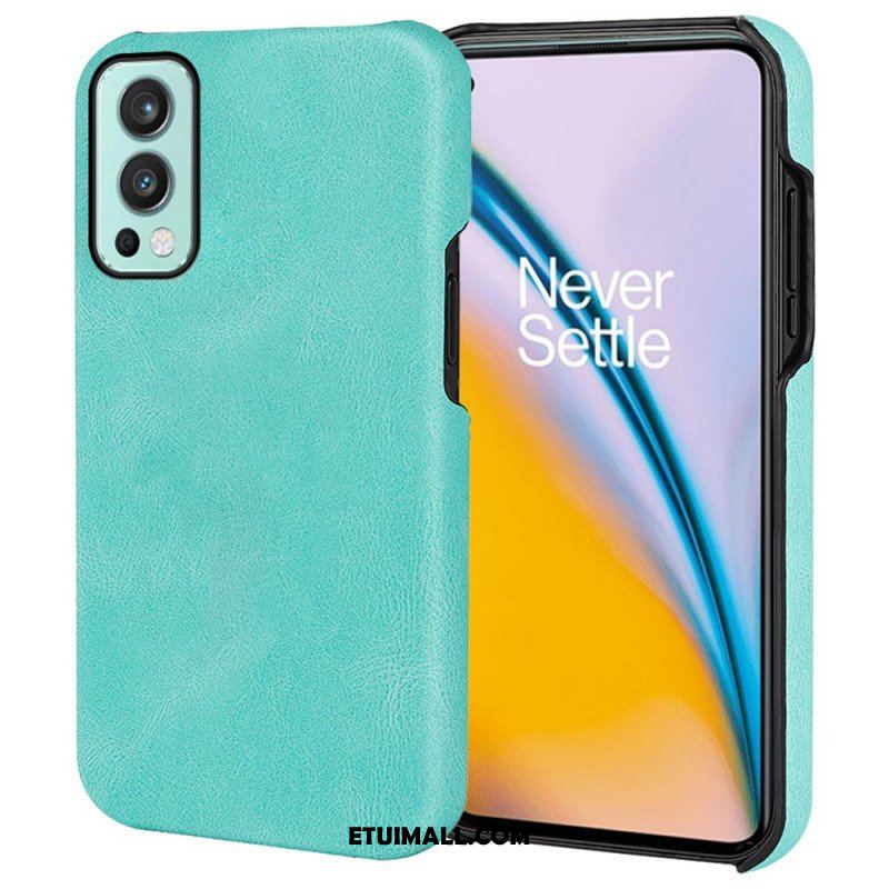 Etui do OnePlus Nord 2 5G Nowe Kolory Elegancja Skórzany Efekt