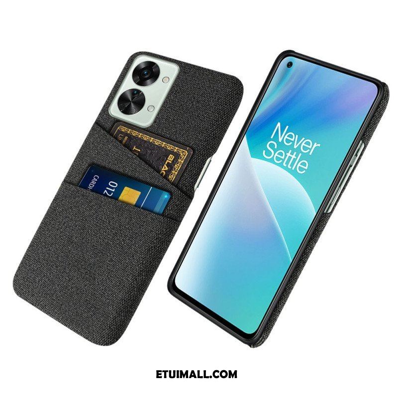 Etui do OnePlus Nord 2T 5G Tkanina O Bardzo Delikatnej Teksturze