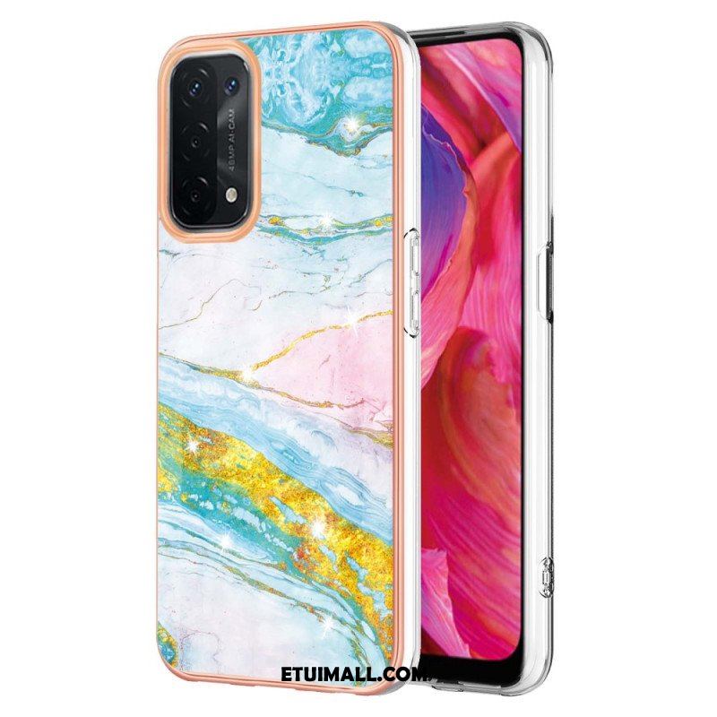 Etui do Oppo A54 5G / A74 5G Marmurowy Projekt