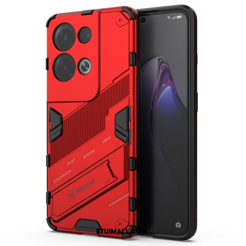 Etui do Oppo Reno 8 Pro Zdejmowany Stojak W Dwóch Pozycjach Bez Użycia Rąk