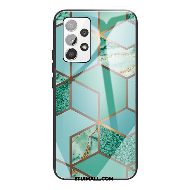 Etui do Samsung Galaxy A53 5G Geometria Marmurowe Szkło Hartowane