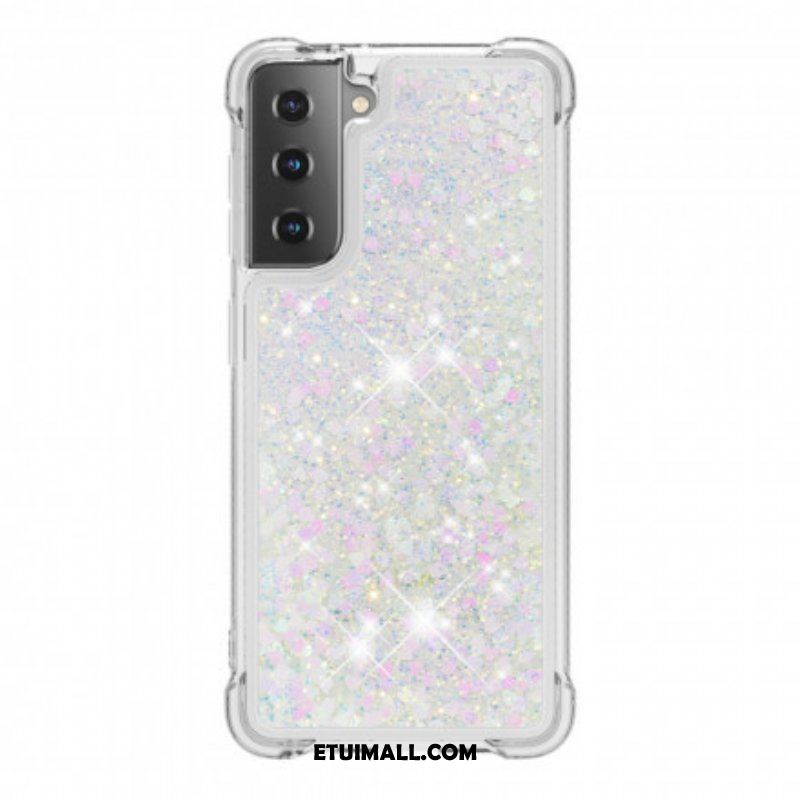 Etui do Samsung Galaxy S21 Plus 5G Pragnienia Cekiny