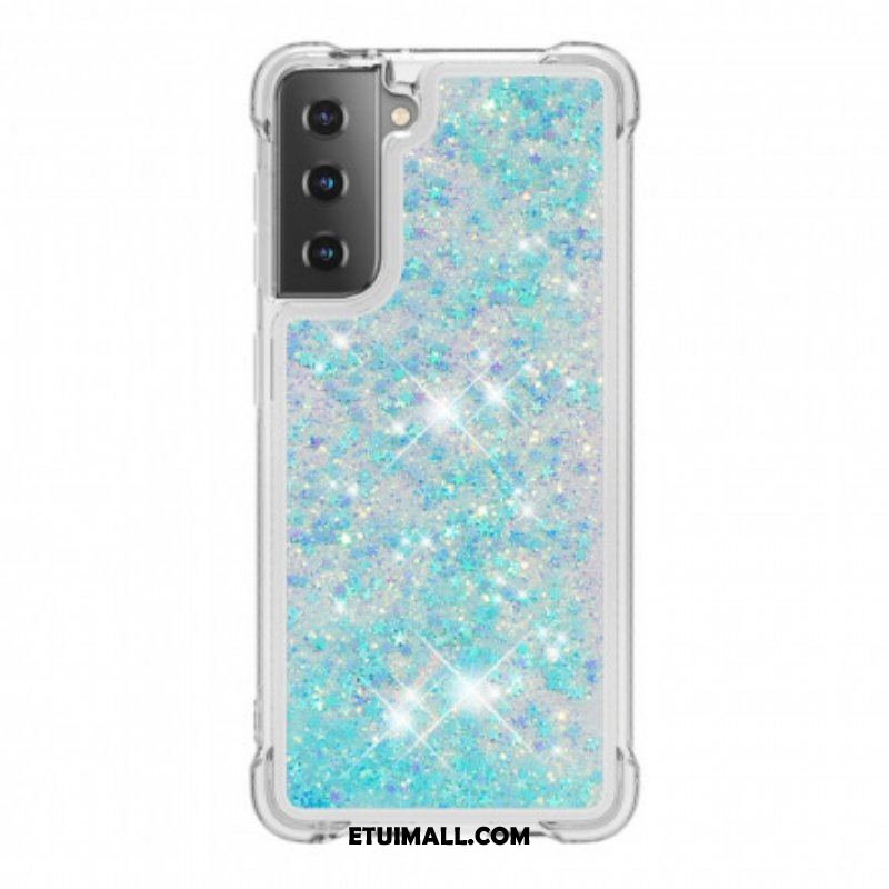 Etui do Samsung Galaxy S21 Plus 5G Pragnienia Cekiny