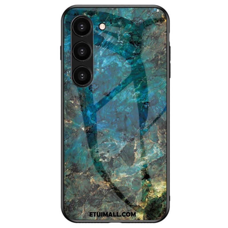 Etui do Samsung Galaxy S23 5G Marmurowe Szkło Hartowane