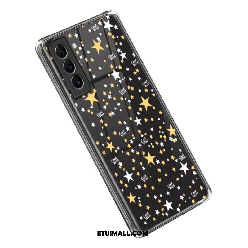 Etui do Samsung Galaxy S23 5G Przezroczyste Gwiazdy / Serca