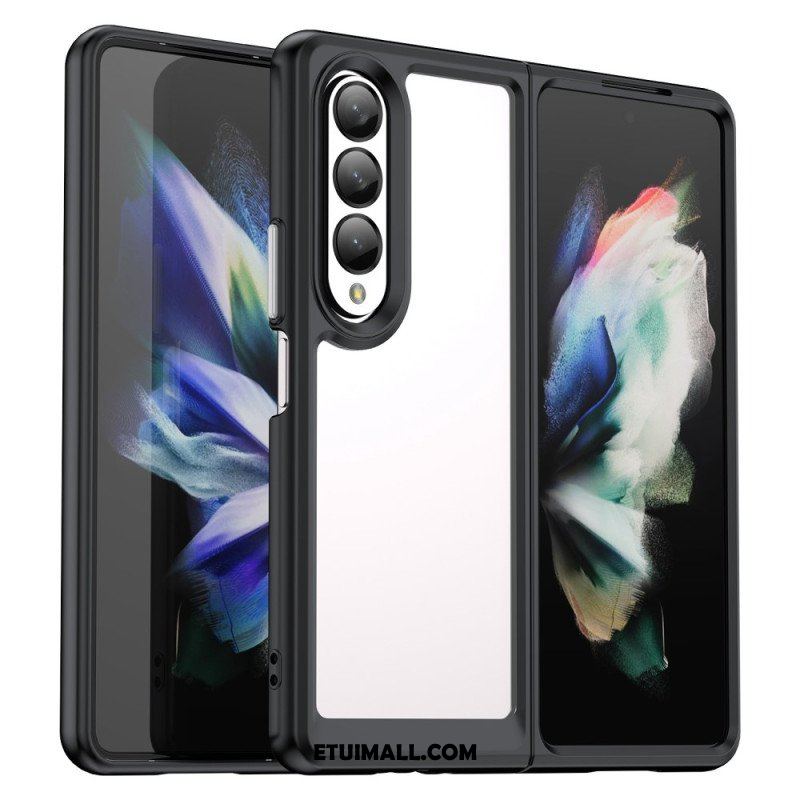 Etui do Samsung Galaxy Z Fold 4 Kolor Tworzywa Sztucznego