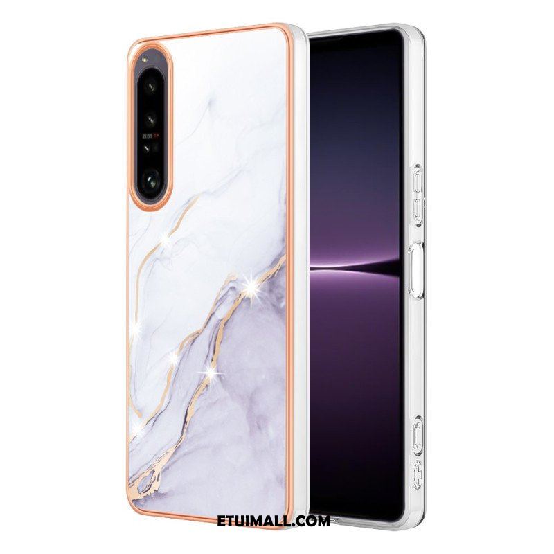 Etui do Sony Xperia 1 IV Kolorowy Marmur