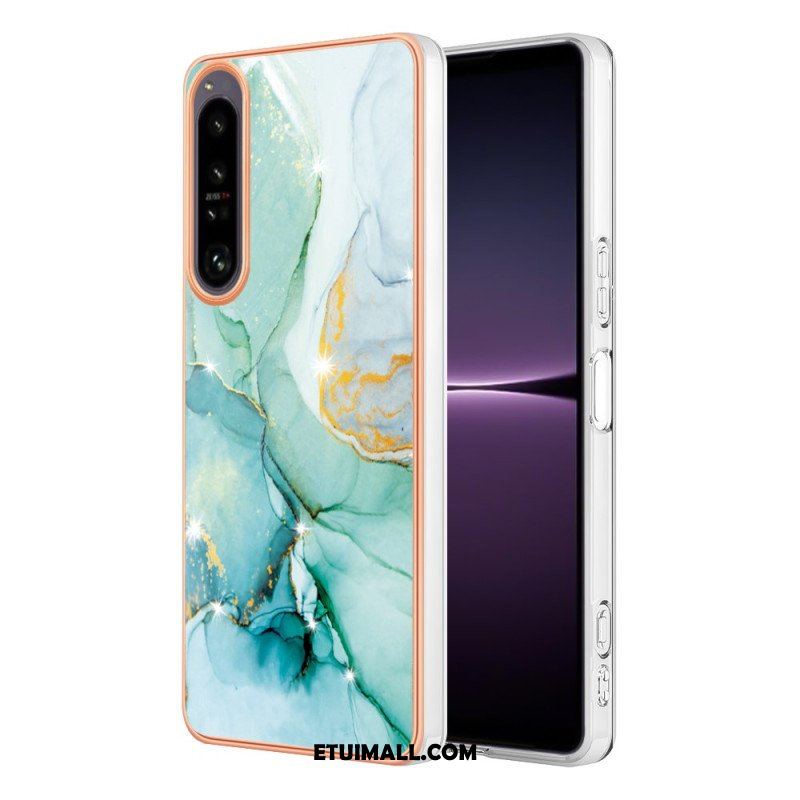 Etui do Sony Xperia 1 IV Kolorowy Marmur