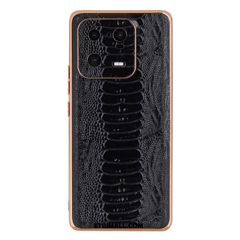 Etui do Xiaomi 13 Pro Skóra Naturalna W Stylu Krokodyla