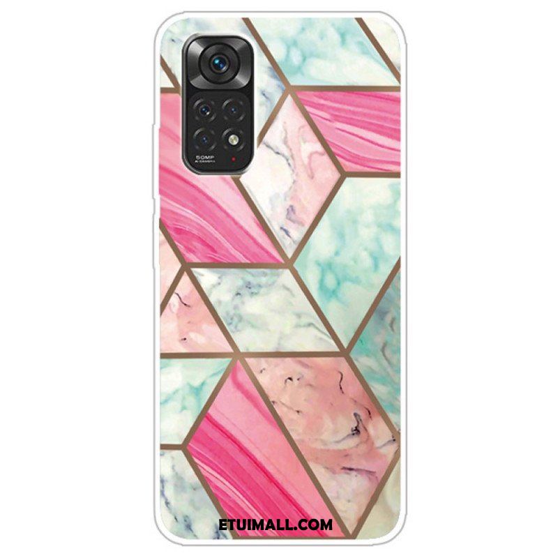 Etui do Xiaomi Redmi Note 11 / 11S Geometria Marmuru