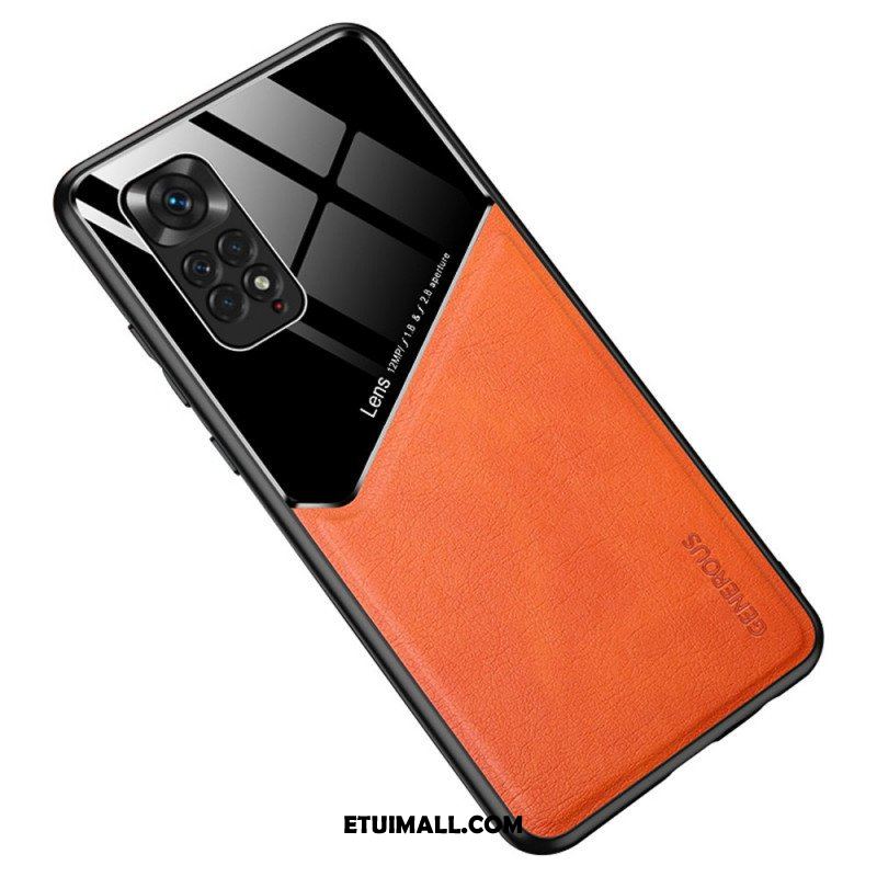 Etui do Xiaomi Redmi Note 11 / 11S Magnetyczny Efekt Skóry