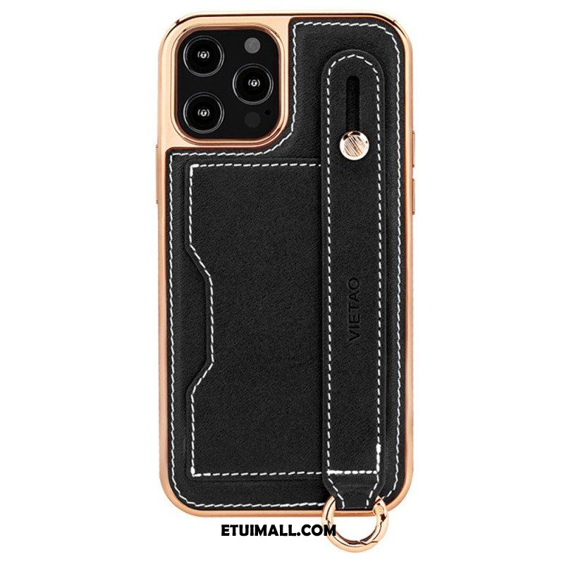 Etui do iPhone 14 Pro Etui Na Karty Z Paskiem Podtrzymującym Vietao