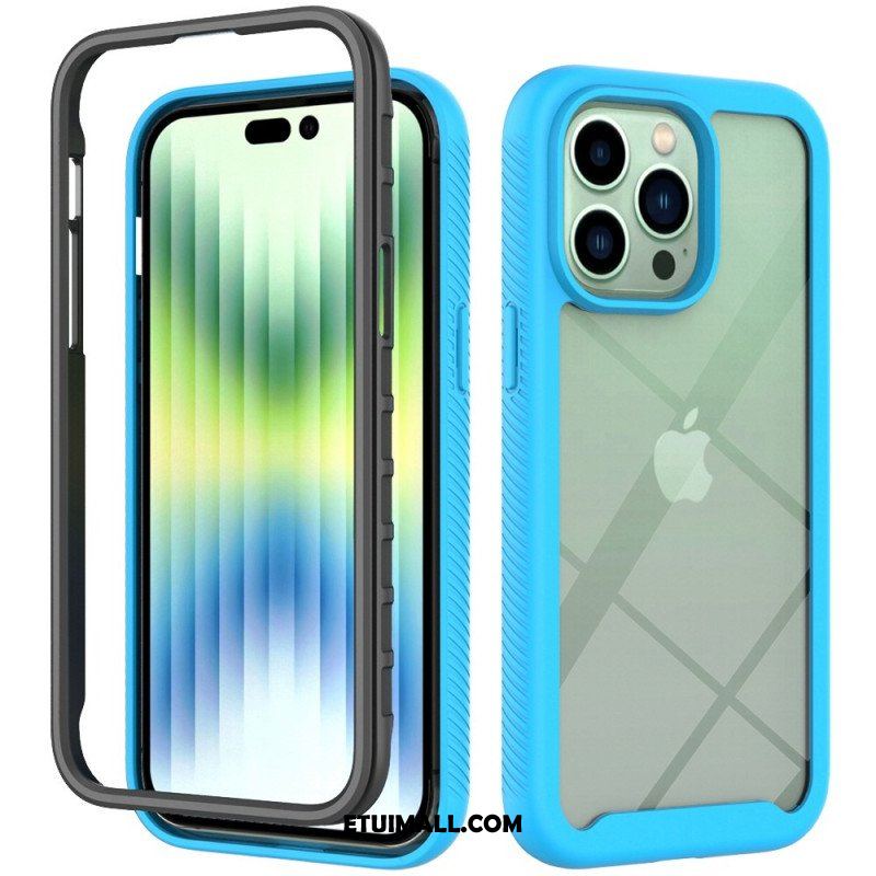 Etui do iPhone 14 Pro Max Hybrydowy Zderzak Ramy