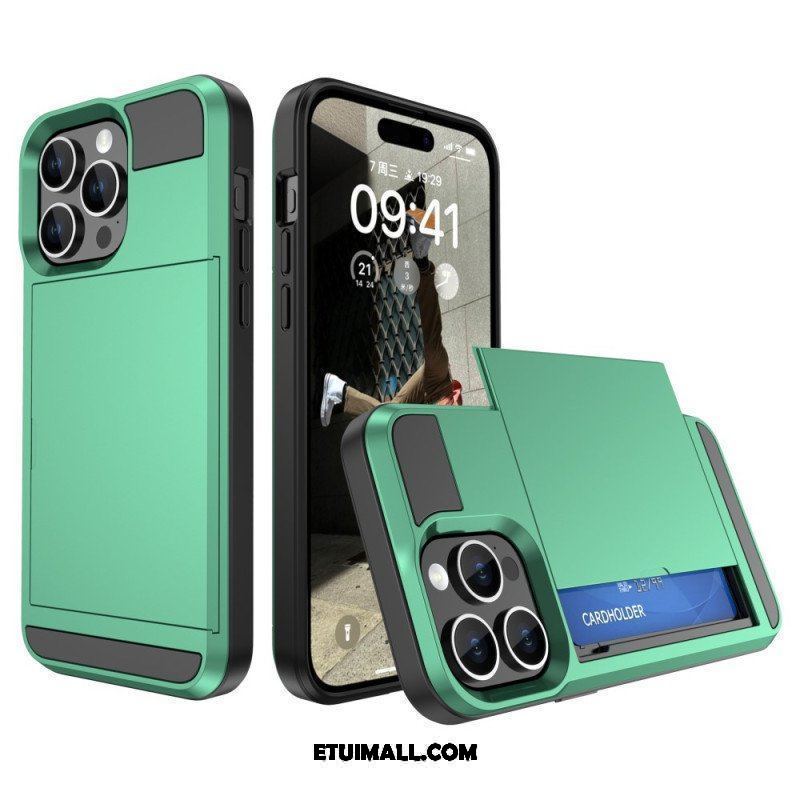 Etui do iPhone 15 Plus Zapinane Na Zamek Etui Na Karty