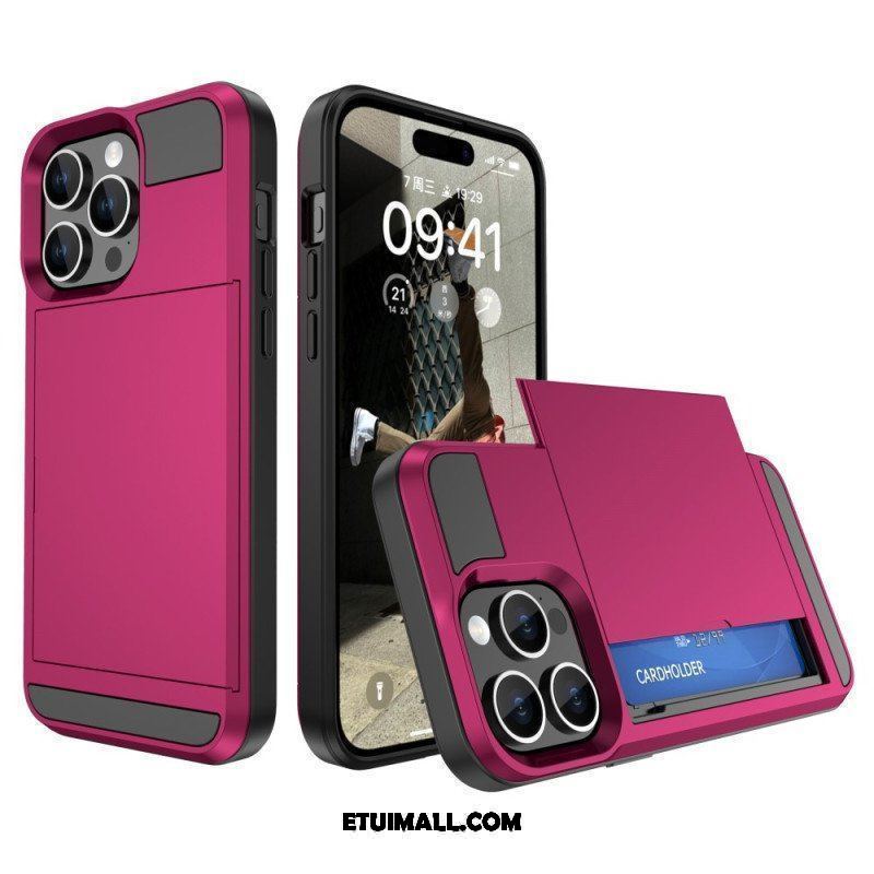 Etui do iPhone 15 Plus Zapinane Na Zamek Etui Na Karty