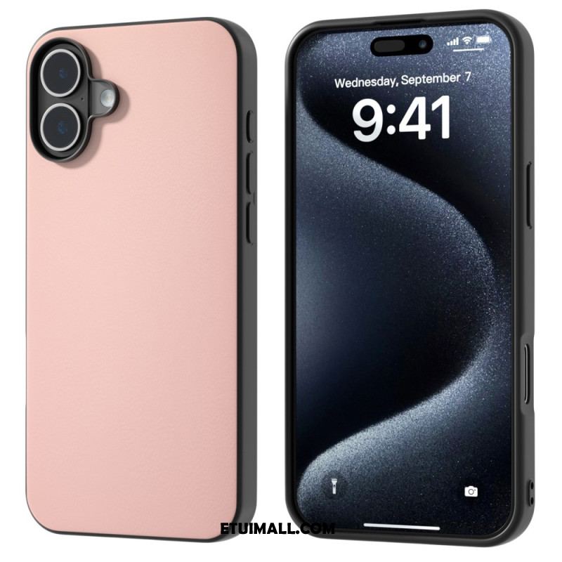 Etui iPhone 16 Efekt Skóry