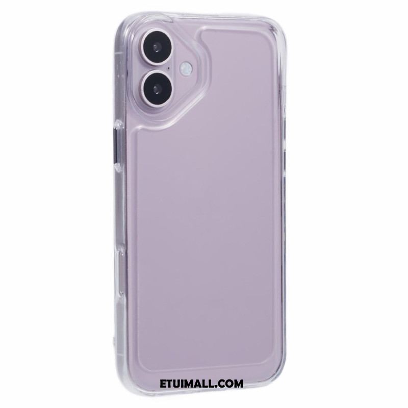 Etui iPhone 16 Hybrydowy Przezroczysty Etui Ochronne