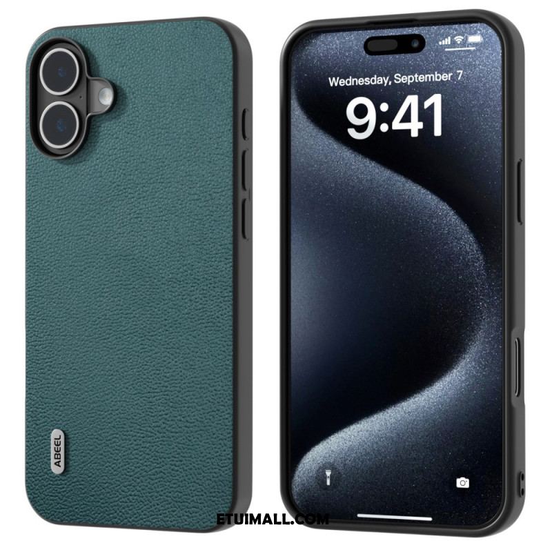 Etui iPhone 16 Plus Efekt Skóry Abeel