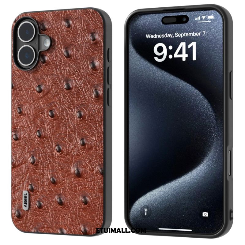 Etui iPhone 16 Plus Tekstura Strusia Abeel