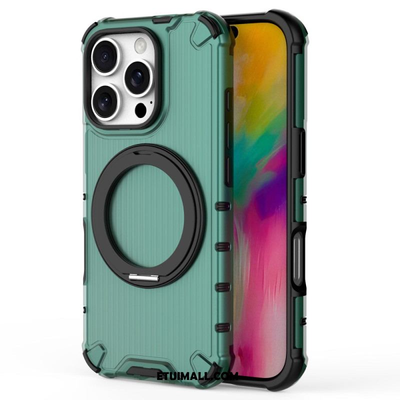 Etui iPhone 16 Pro Max Magnetyczny Uchwyt Obrotowy