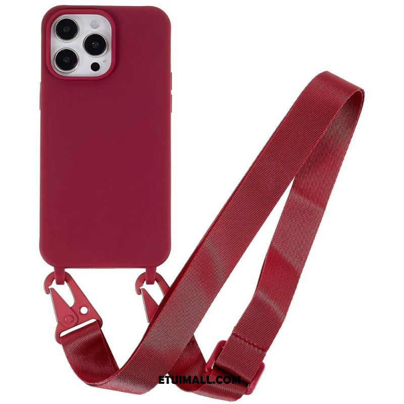 Etui iPhone 16 Pro Regulowany Pasek Etui Ochronne