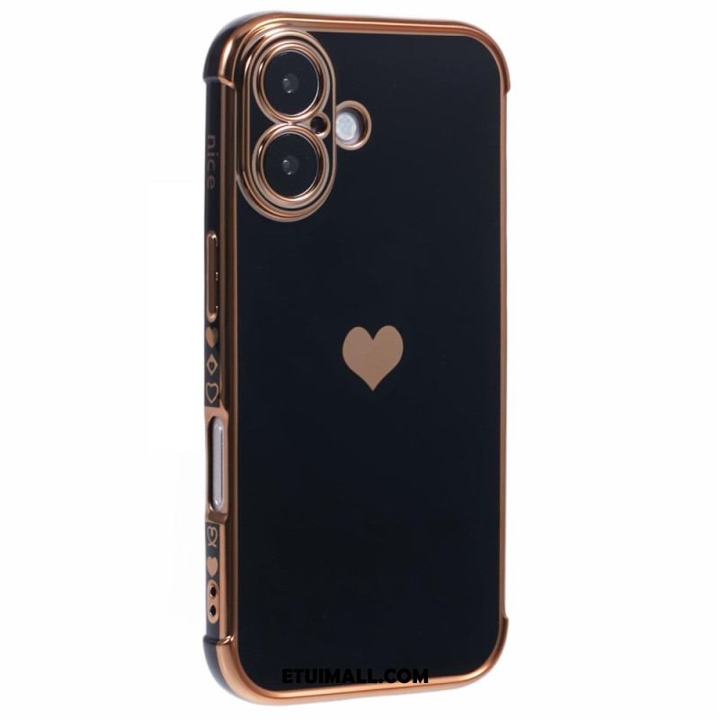 Etui iPhone 16 Wzór Serca