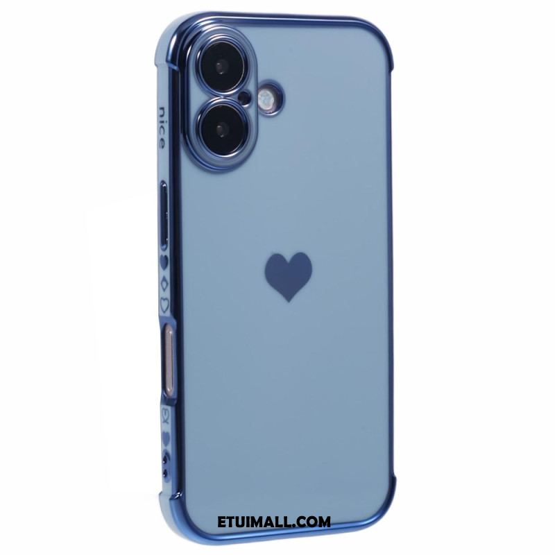 Etui iPhone 16 Wzór Serca