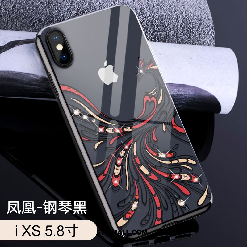 Etui iPhone Xs Anti-fall Nowy Rhinestone Telefon Komórkowy Przezroczysty Futerał Sprzedam