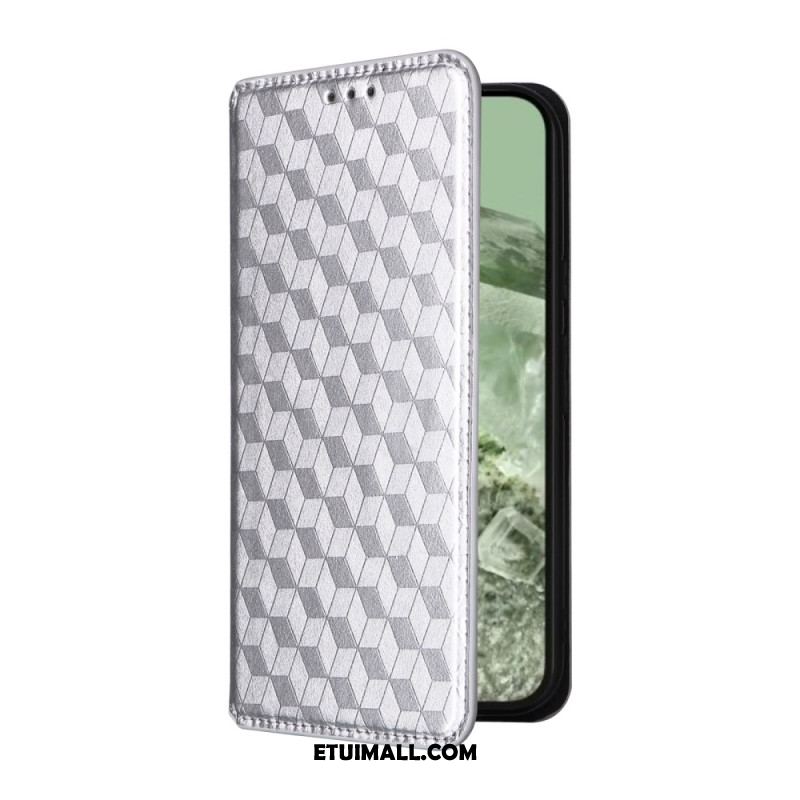 Flip Kotelot Google Pixel 8a Diamenty 3d