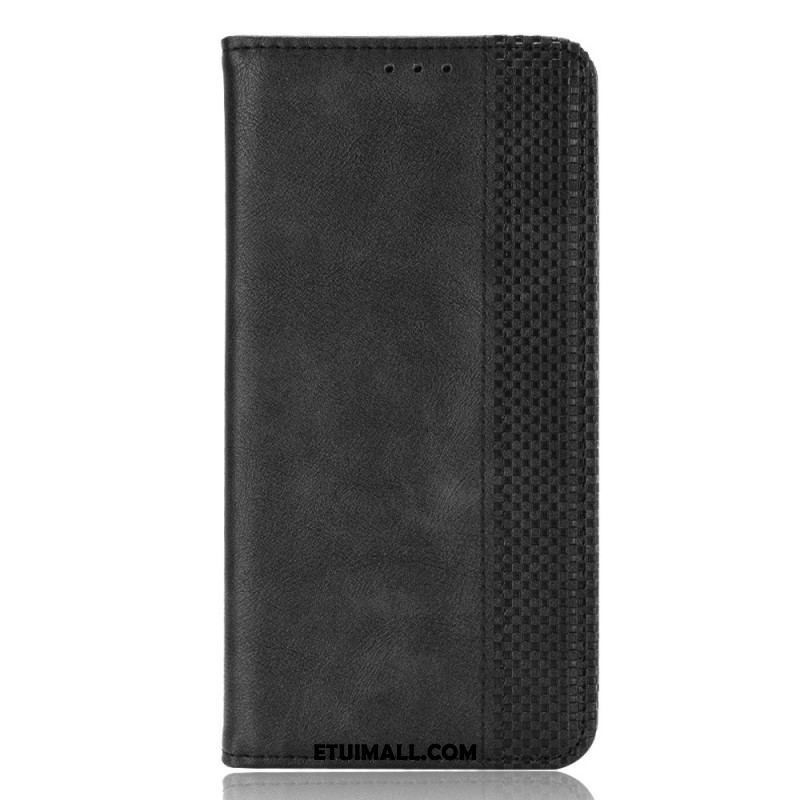 Flip Kotelot Oneplus 12 5g Etui Na Telefon Tekstura Retro