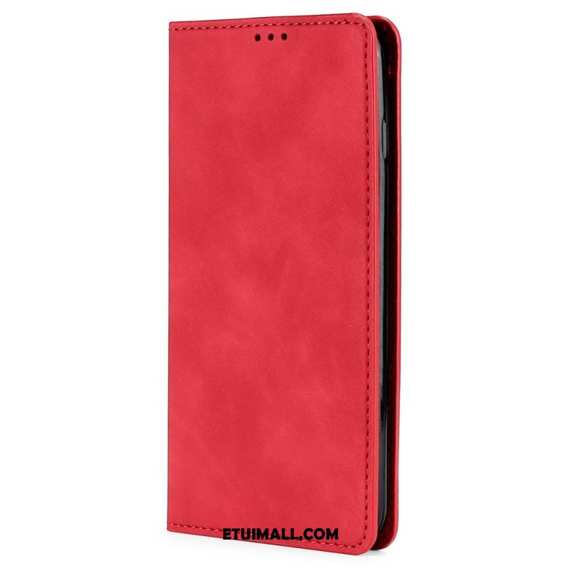 Flip Kotelot Oneplus 12 5g Zamszowy Styl Etui Ochronne