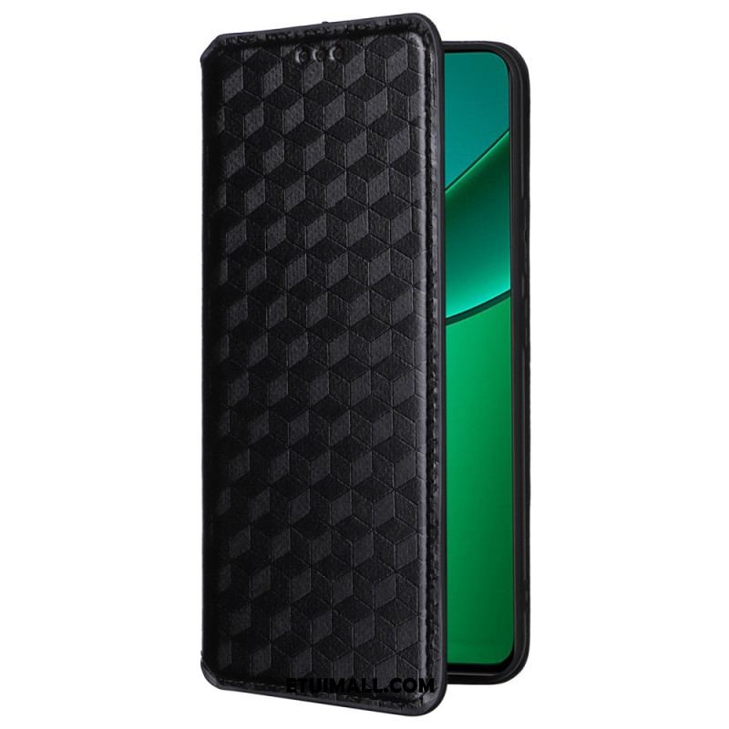 Flip Kotelot Realme 12 Plus 5g Kostki 3d