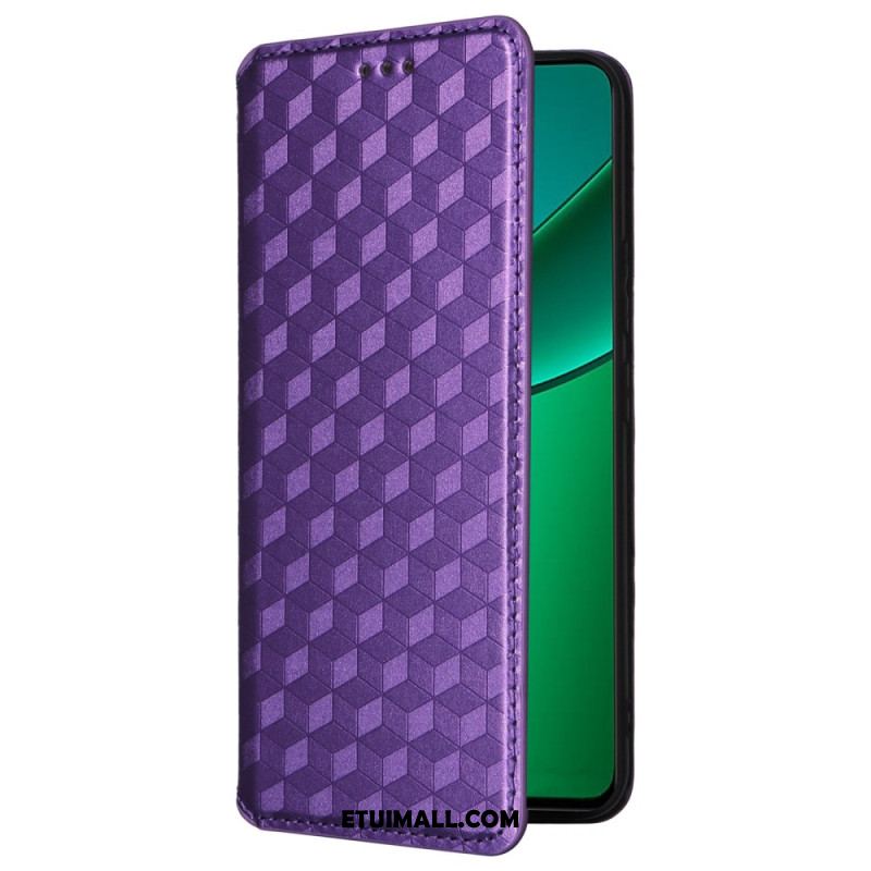 Flip Kotelot Realme 12 Plus 5g Kostki 3d