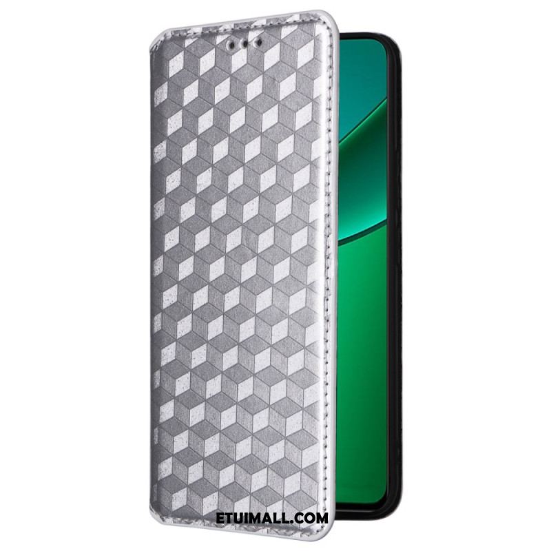 Flip Kotelot Realme 12 Plus 5g Kostki 3d